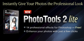 Besplatni PhotoTools 2 Lite plugin za Photoshop