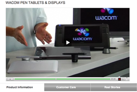 Video poduka za WACOM tablete